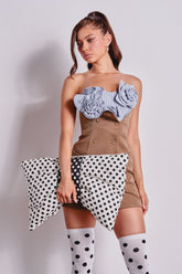 GET WITH IT BOW CLUTCH