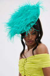 ULTIMATE VIBES OSTRICH FEATHER HAT