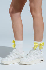 ON MY GIRLY SH* BOW SOCKS