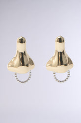 NEVER SAY GOLD NOSE EARRING