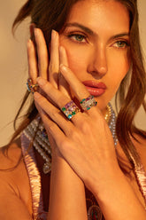 THREE WISHES RING SET