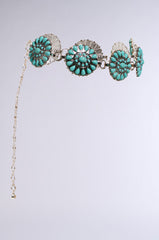 TURQ CHAIN BELT