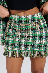 CROSS MY HEART CHAIN BELT