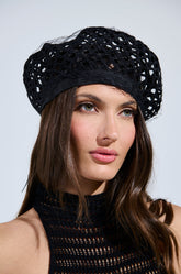 TOO EDITORIAL CUTOUT BERET