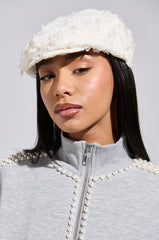 SO DEMURE ROSETTE HAT