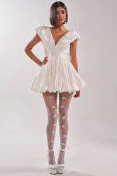 FAR GONE WHITE MINI DRESS