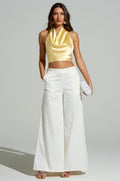 LOOK AT ME GO WHITE TROUSER