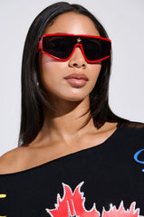RED HOT SUNGLASSES