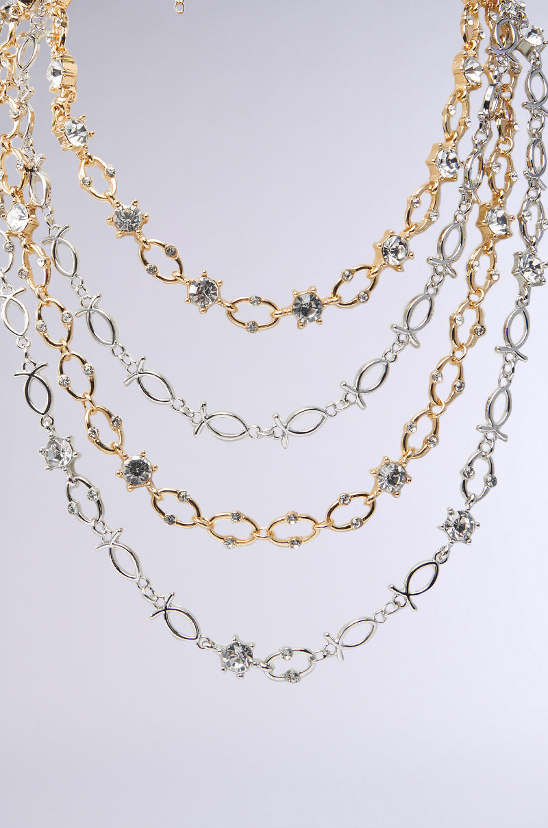 STUNNA LAYERED NECKLACE