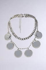 POP THE TOP SILVER NECKLACE SET
