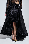 STILL WANT YOU HIGH LOW SKIRT IN BLACK