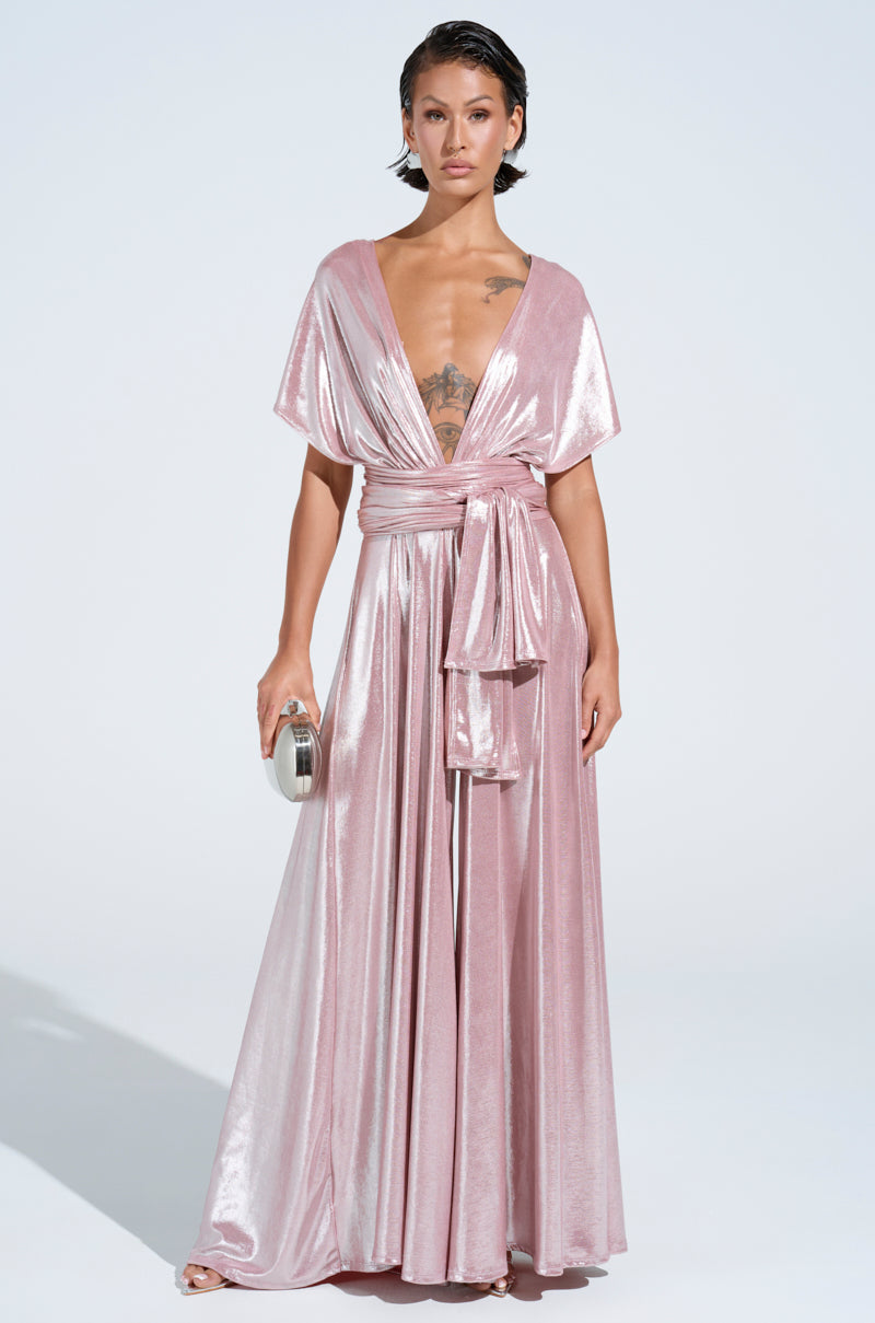 SHINE BRIGHT WEAR MULTIPLE WAYS JUMPSUIT