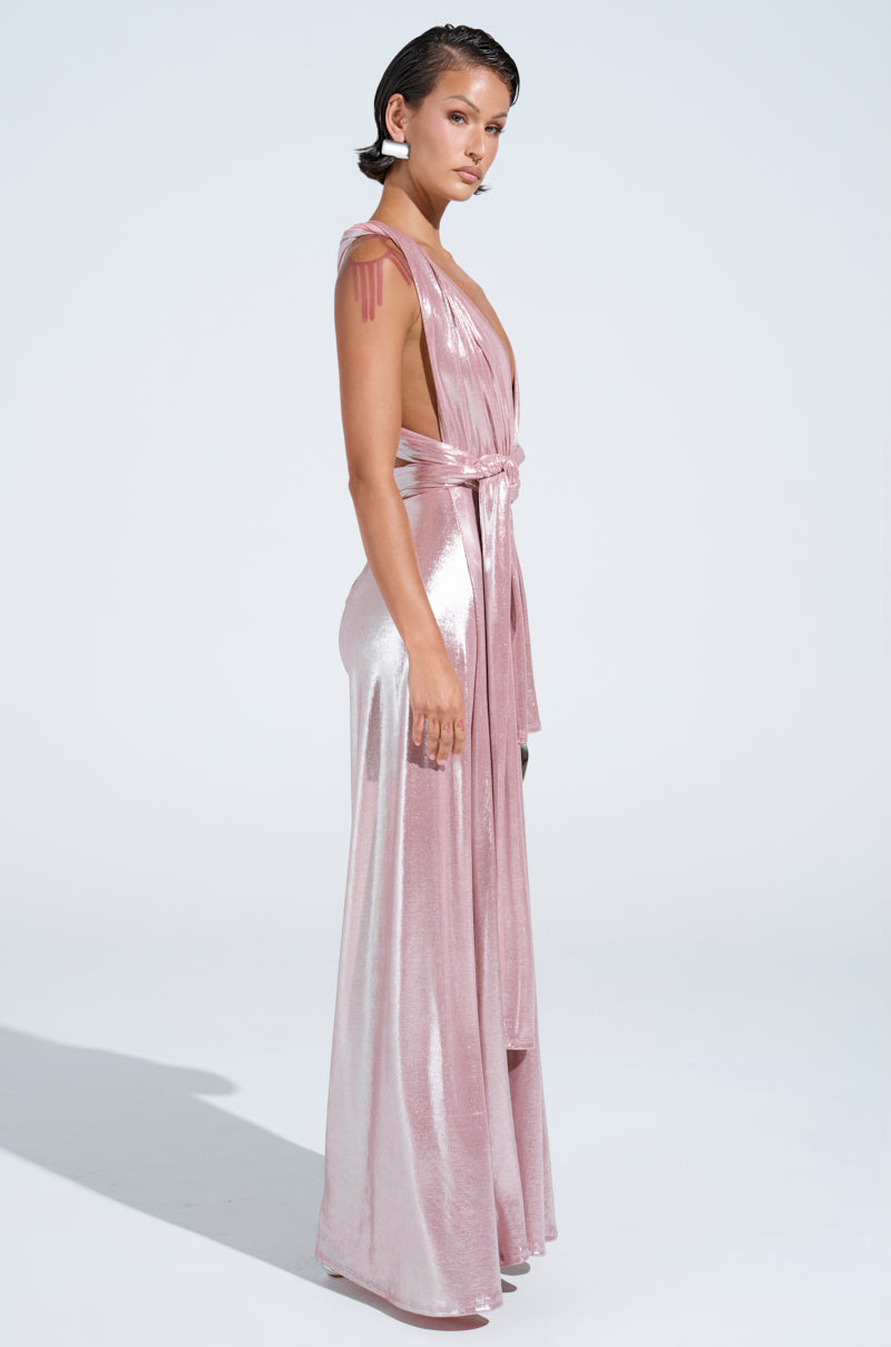 SHINE BRIGHT WEAR MULTIPLE WAYS JUMPSUIT